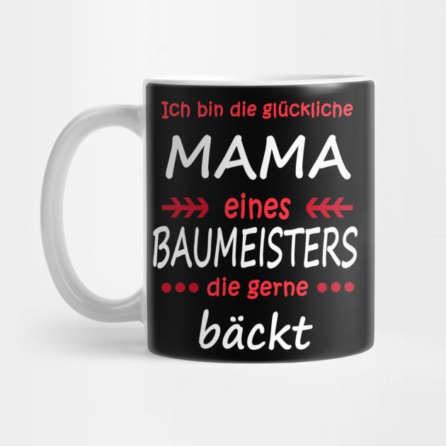 Muttertag Mama Geburt Baby Sohn Backen by FindYourFavouriteDesign